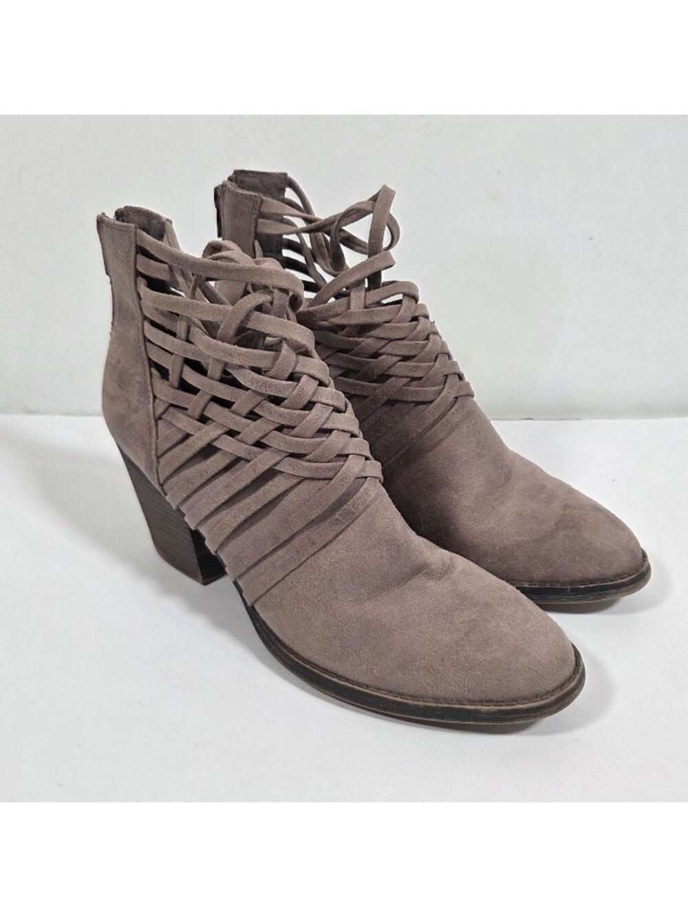Big Buddha Women's Ankle Boots Gray Size 10